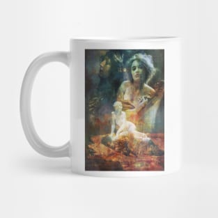 Collage Art Evelyn Nesbit Mug